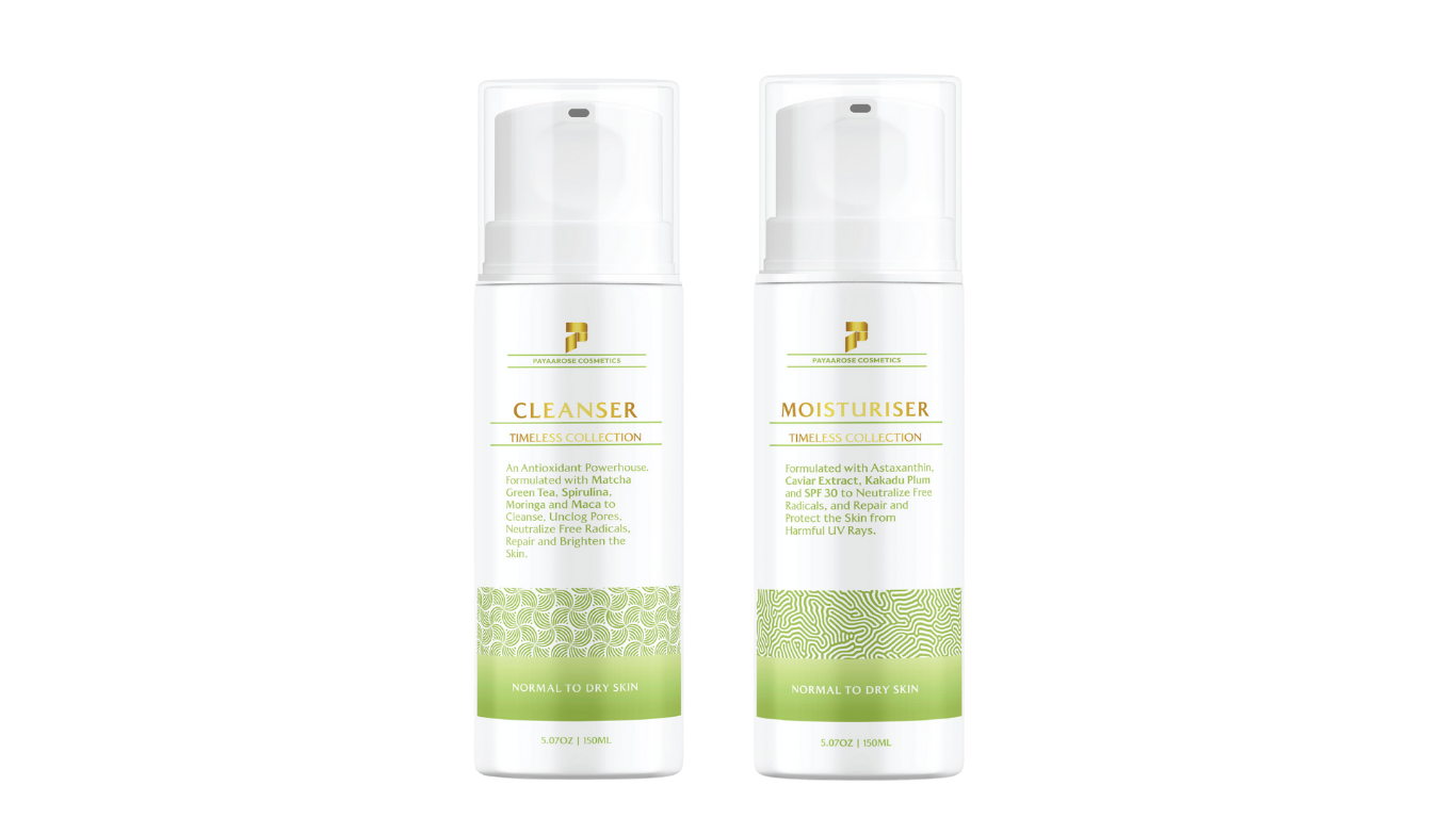 TIMELESS CLEANSER & MOISTURISER DUO
