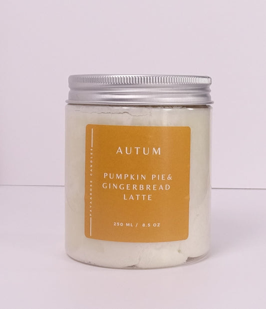 Autum. Pumpkin pie & Ginger bread chai scoopable wax melt.